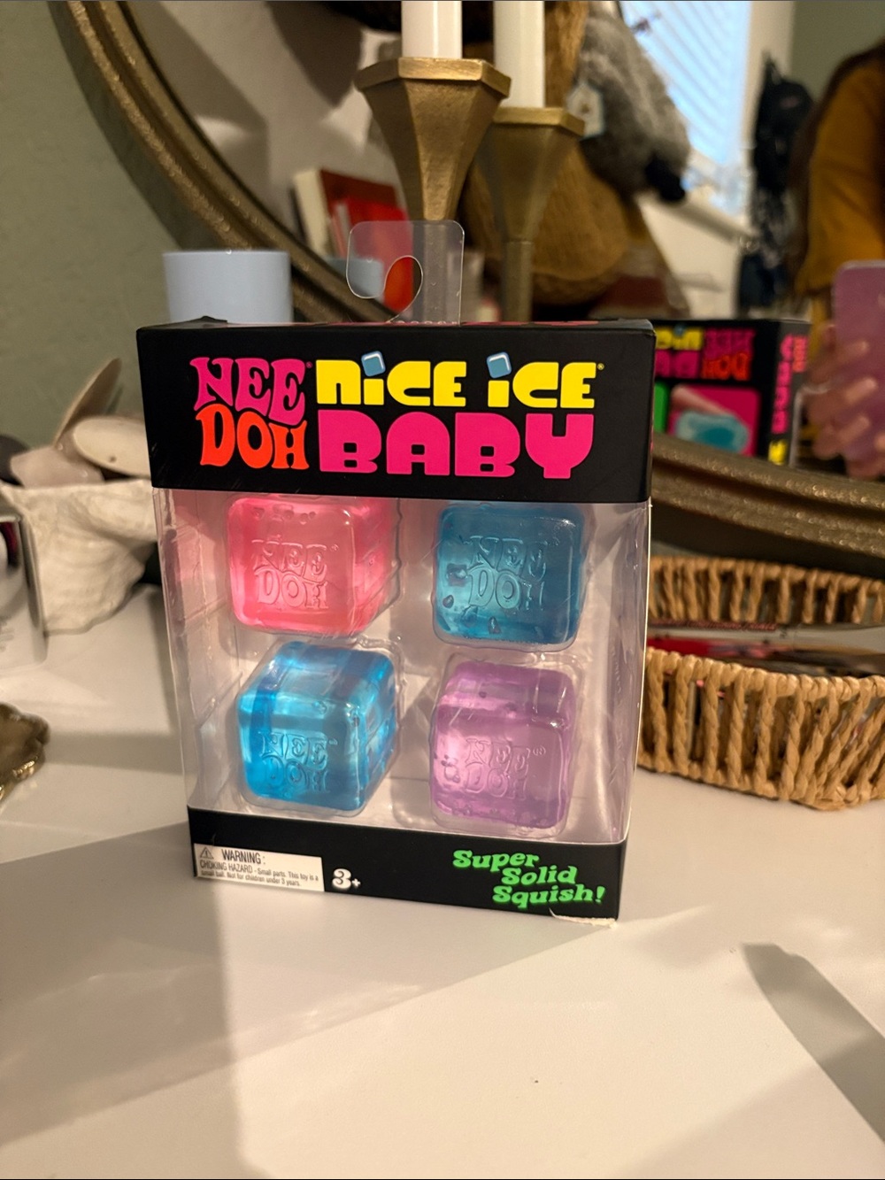 Squishy Needoh Nice ice baby  - Pink, Blue, Purple